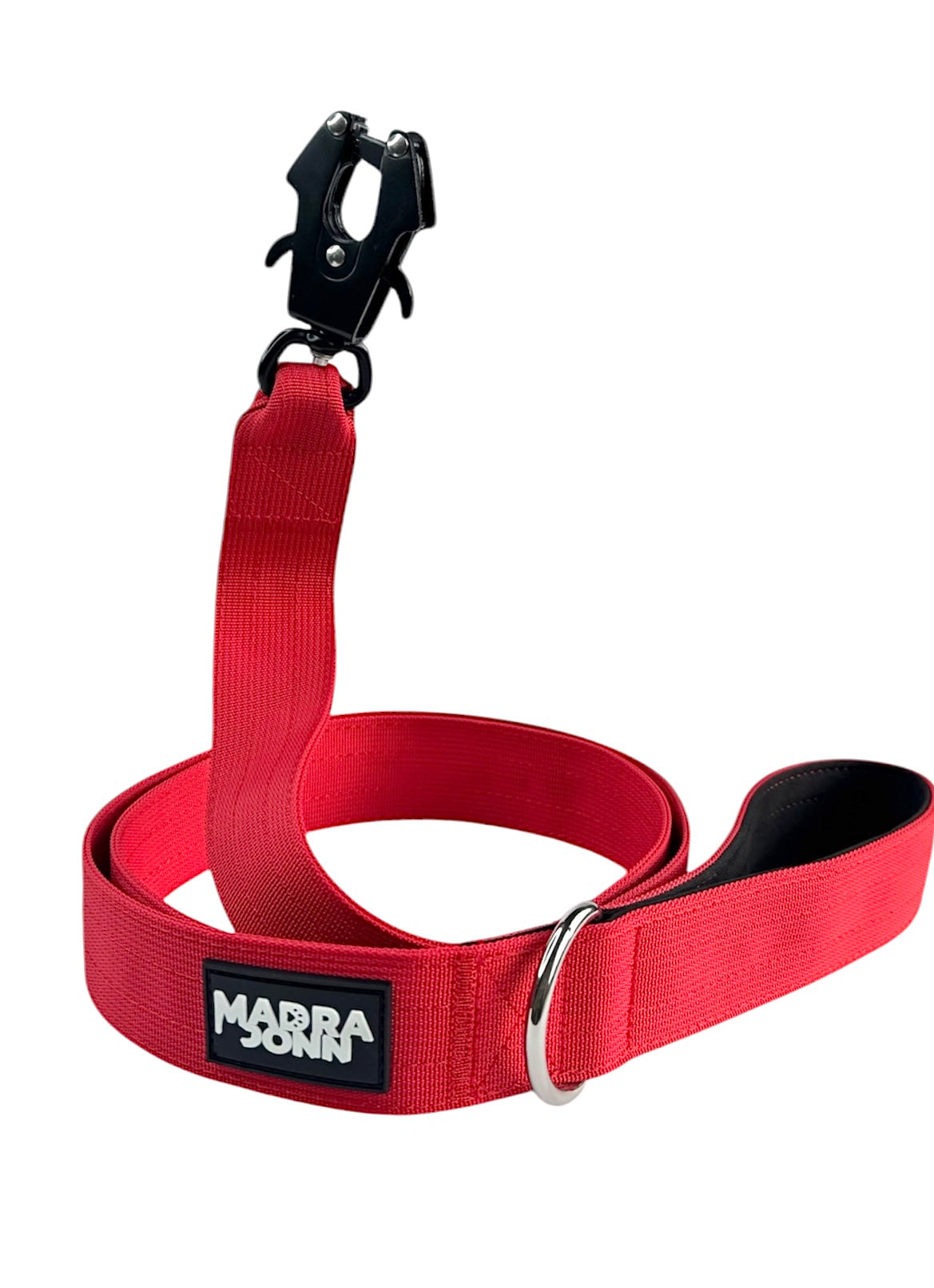 Leash 1.5 meter 3.8 cm width extra strong with secure clip , soft handle