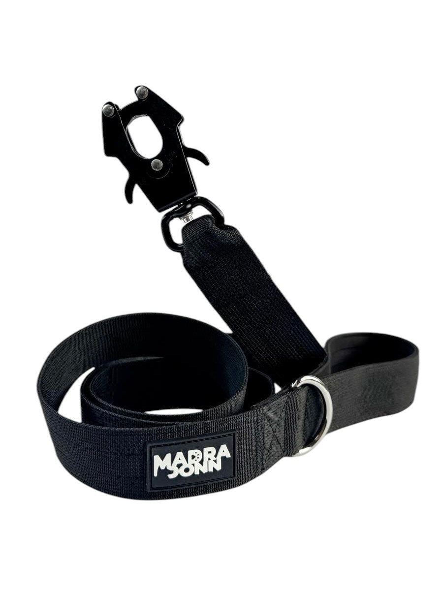 Leash 1.5 meter 3.8 cm width extra strong with secure clip , soft handle